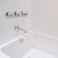 DANCO Bathtub and Shower 3Handle RemodelRebuild Trim Kit for Gerber Faucets  Knob Handle  11B1H 11B1C 11B4D  Chrome 39617