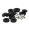 Danco 80790 Flat Washer Assortment for Use with QuickOpening Style Faucets Pack of 1 Black