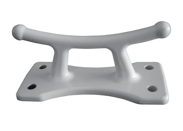 Dock Edge Classic Dock Cleat 4 12Inch White