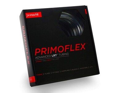 PrimoChill PrimoFlex LRT Custom Watercooling Flexible Tubing 38inID x 58inOD 10 feet Bundled with System Prep and Coolant Made with Premium Materials Proudly Made in the USA  Crystal Clear