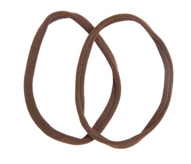 Caravan Non Metal Fine European Stretch Tennis Band Pair Brown 65 Ounce