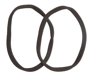 Caravan Non Metal Fine European Stretch Tennis Band Pair Black 65 Ounce