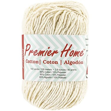 Premier Yarns 382 Home Cotton Yarn Solid Cream