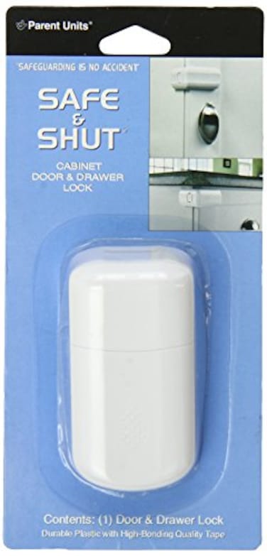 Parent Units Safe and Shut End Cabinet and Drawer Latch