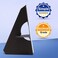 Lineco Black SelfStick Easel Back 5In Pkg25