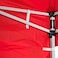 Impact Canopy 10Foot Canopy Tent Wall Set 1 Solid Sidewall and 1 Middle Zipper Sidewall Only Black
