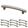 Franklin Brass P29615K904B Pierce Kitchen or Furniture Cabinet Hardware Drawer Handle Pull 4 102mm Heirloom Silver 10 Count