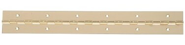 Hardware Essentials 851973 Continuous Pin 12 x 112 Brass