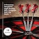 Viper Bully 80 Tungsten Soft Tip Darts with StorageTravel Case Coarse Knurling 18 Grams