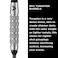 Viper Bully 80 Tungsten Soft Tip Darts with StorageTravel Case Coarse Knurling 18 Grams