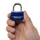 Master Lock 142DCM Covered Aluminum Keyed Padlock 1Pack Blue