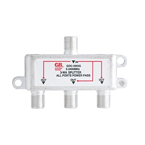 gardnerbender Gardner Bender Gardner Bender GDC3w2g Splitter Satellite Digital Tv 5mhz23ghz 3way