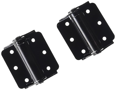 Hardware Essentials 852868 Hardware Essentials 852546 Satin Brass DoubleActing 3inch Black Adjustable Screen Door Spring Hinge 3 762mm 2 Count