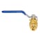 Eastman 38 Inch IPS Heavy Duty Full Port Ball Valve Brass Plumbing Fitting 20043LF