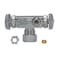 Eastman 58 Inch OD Compression x 38 Inch OD Compression x 14 Inch OD Compression 12 Inch Nom MultiTurn DualHandle Stop Valve Brass Plumbing Fitting Chrome 04350LF