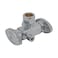 Eastman 58 Inch OD Compression x 38 Inch OD Compression x 14 Inch OD Compression 12 Inch Nom MultiTurn DualHandle Stop Valve Brass Plumbing Fitting Chrome 04350LF
