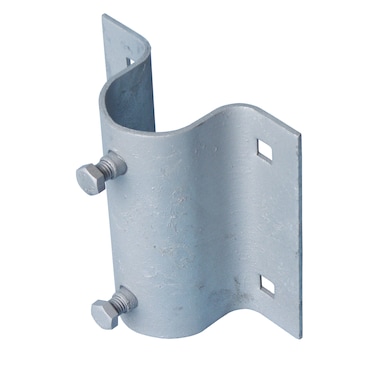 Dock Edge Stationary Dock Side Leg Holder Galvanized 514 x 514 Gray