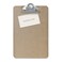 Officemate Recycled Wood Clipboard 3 Inch Clip 1 Pack Clipboard Memo Size 6 x9 Inches Brown 83103