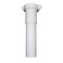 LASCO 034341 White Plastic Tubular 114Inch by 6Inch Slip Joint Extension with Nut and Washer