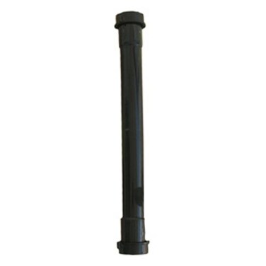 LASCO 034363 Black Plastic Tubular 114Inch by 16Inch Double Slip Joint Extension with Nut and Washer