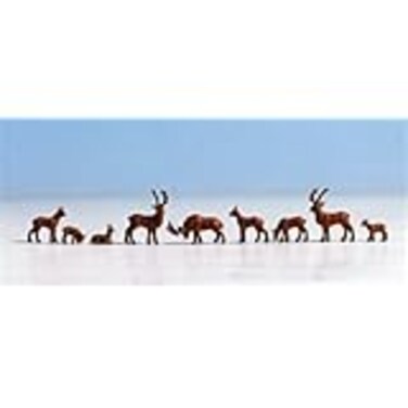 Noch 36730 Deer 9 N Scale Figures