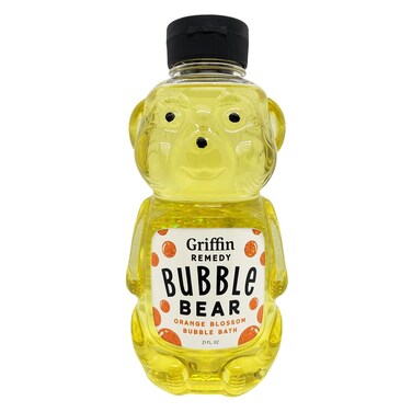 Griffin Remedy Bubble Bath Bear  AllNatural Orange Blossom Essential Oils Aromatherapy and Organic MSM Paraben Free 21 fl oz