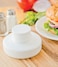Fox Run Hamburger Press 4 x 4 x 35 inches White