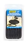 SEACHOICE DoubleBraid Nylon Dock Line 12 x 20 40401 Black