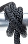 SEACHOICE DoubleBraid Nylon Dock Line 12 x 20 40401 Black