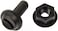 Dorman 785162 License Plate Fasteners 1420 In x 58 In 4 Pack