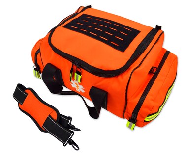 Lightning X Large EMT First Responder Bag wDividers  Florescent Orange