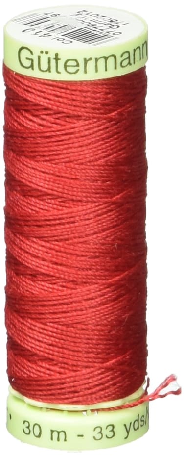 Gutermann Top Stitch Heavy Duty Thread 33 YardsScarlet