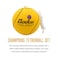 Baden School Quality Tetherball Set  SoftTouch Tetherball Ball with Durable Rope  Ideal for Schoolyards and Playgrounds