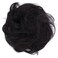 CAISHA 100 HUMAN HAIR Scrunchie Hair Piece Updo Braid Hair Scrunchy Messy Bun Natural Black H312f