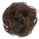 CAISHA 100 HUMAN HAIR Scrunchie Hair Piece Updo Braid Hair Scrunchy Messy Bun Brown H312d