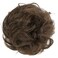 CAISHA 100 HUMAN HAIR Scrunchie Hair Piece Updo Braid Hair Scrunchy Messy Bun Brown H312d