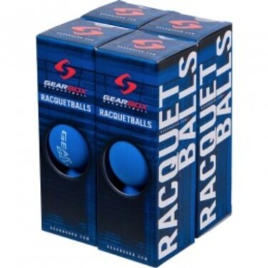 GearBox Racquetballs  Blue 4 Boxes of 3 Balls