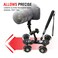 Vidpro SK22 Professional Skater Dolly  Rolling Slider for DLSR Cameras  Camcorders Ideal for LowLevel Shooting  Panning 25 Lbs Capacity Smooth Rubber Wheels 7 Mounting Points  Extendable Handle