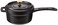 Staub Cast Iron 025qt Mini Saucepan  Matte Black Made in France