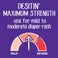 Desitin Maximum Strength Baby Diaper Rash Cream with 40 Zinc Oxide for Treatment Relief  Prevention Hypoallergenic Phthalate  ParabenFree Paste 16 oz