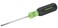 Greenlee 035313C Screwdriver with Soft Ergo Grip SquareRecess Tip 2 by 4Inch