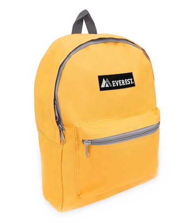 Everest Basic Backpack Yellow One Size