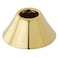 Kingston Brass FLBELL122 Columbia 12Inch IPS Bell Flange 238Inch Polished Brass