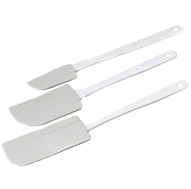 Chef Craft Select Plastic Spatula 3 piece set White