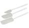 Chef Craft Select Plastic Spatula 3 piece set White