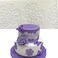 Anyana sugar edible giant flower lace cake silicone Embossing Mat Texture fondant impression lace mat decorating mold gum paste cupcake topper tool icing candy imprint baking moulds sugarcraft