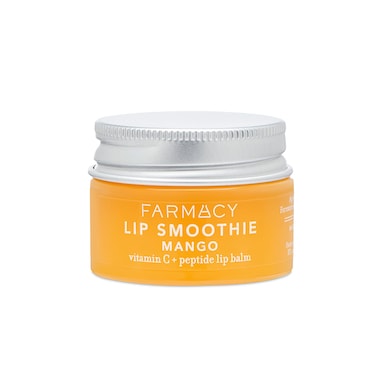 Farmacy Peptide Lip Balm  Lip Smoothie Hydrating Lip Balm with Vitamin C to Visibly Plump  Smooth Lip Lines  Nourishing Lip Treatment with a HighGloss Finish  Mango 10g