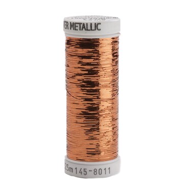 SULKY OF AMERICA Sulky Metallic Thread 250ydLight Copper 250 yd Multicolor