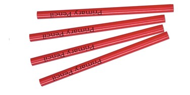 Charles Leonard PrimaryElementary School Pencil without Eraser 1332 Inch Fat Barrel Black 12box 65510