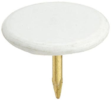 Helping Hand The Faucet Queen FQ50100 Thumbtacks White 100 Piece